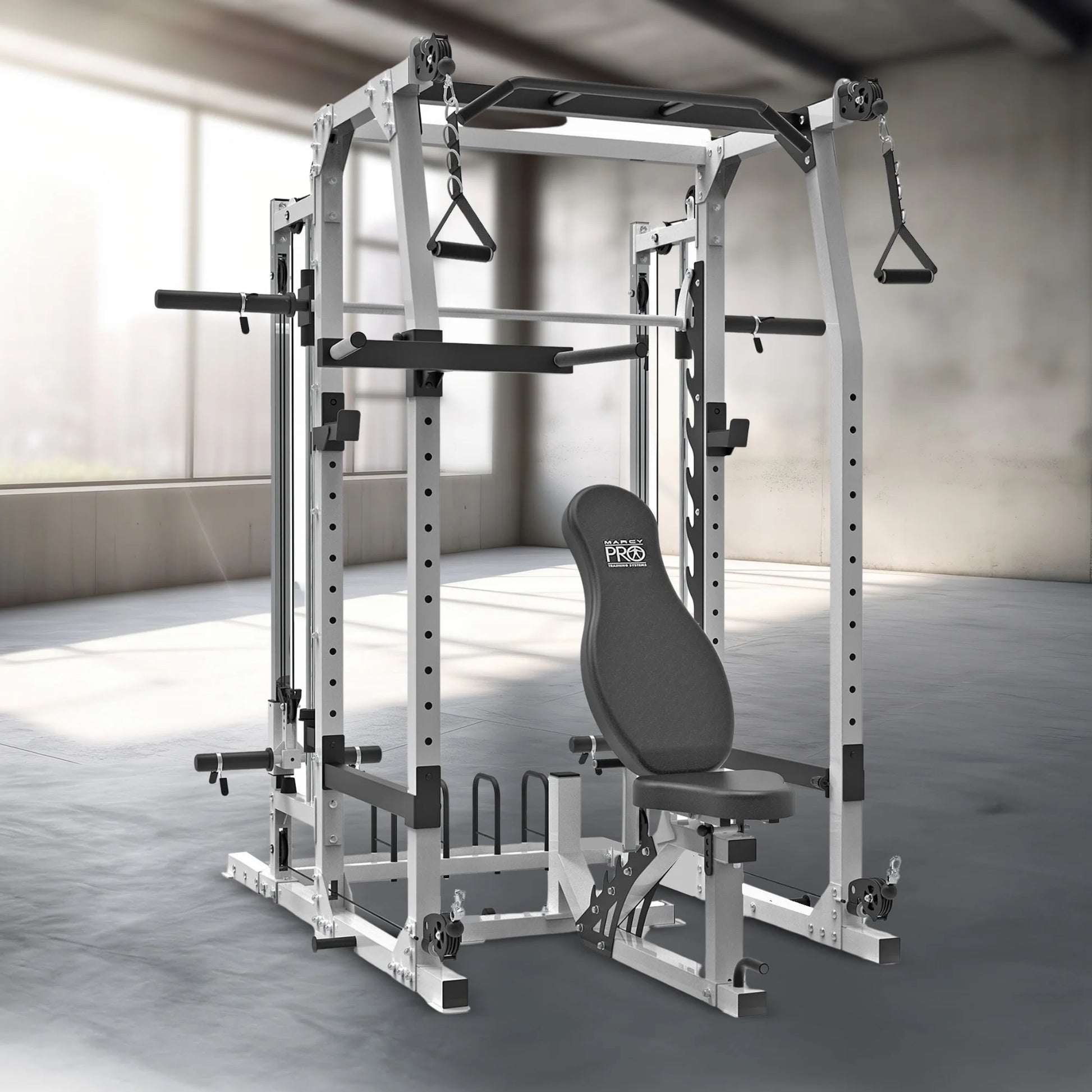 SM-7362 Pro Smith Machine Home Gym System for Full Body Training