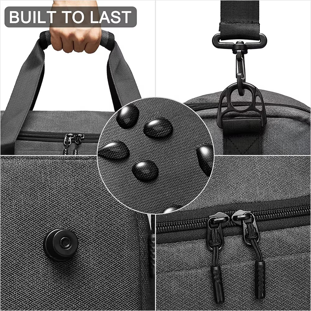 Unique Design Product Sports Gym Bag High Capacity Detachable Shoulder Strap Waterproof Stylish Gym Bag